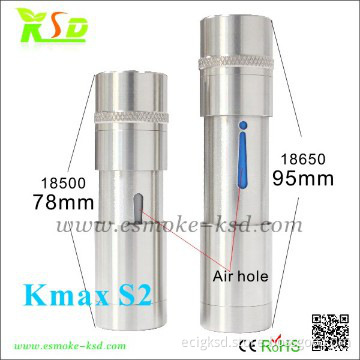 Electronic cigarette full mechanical VV & VW mod e cig Kmax s2 mod